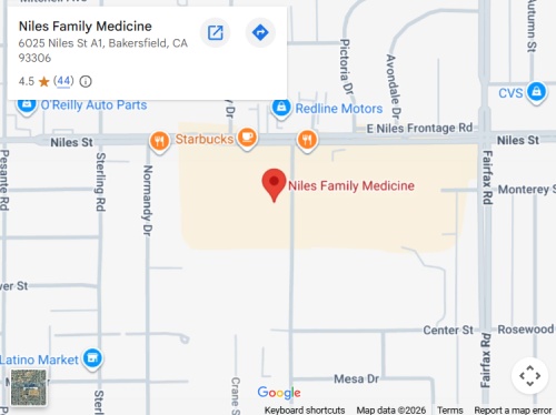 Get Directions to Universal Primary Care Clinics at 6025 Niles Street Bakersfield, CA Get Directions to Universal Primary Care Clinics at 6025 Niles Street Bakersfield, CA
