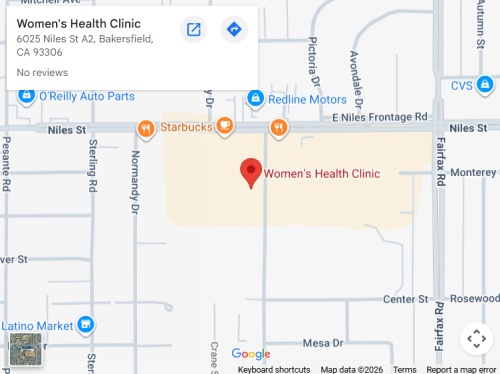 Get Directions to Women's Health Clinic in Bakersfield, CA